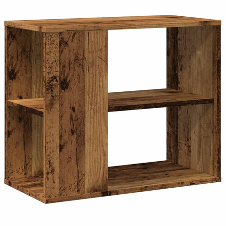 Bijzetkast 60x30x50 cm bewerkt hout oud houtkleurig - AllerleiShop