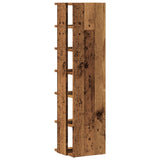 Schoenenkast 28x27x102 cm bewerkt hout oud houtkleurig - AllerleiShop