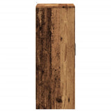 Schoenenkast 60x35x92 cm bewerkt hout oud houtkleurig - AllerleiShop