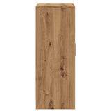 Schoenenkast 60x35x92 cm bewerkt hout artisanaal eikenkleur - AllerleiShop