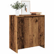 Dressoir 70x41x75 cm bewerkt hout oud houtkleurig - AllerleiShop