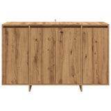 Dressoir 120x41x75 cm bewerkt hout artisanaal eikenkleurig - AllerleiShop