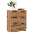 Dressoir 60x30x70 cm bewerkt hout artisan eikenkleurig - AllerleiShop