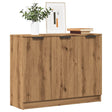 Dressoir 90,5x30x70 cm bewerkt hout artisanaal eikenkleur - AllerleiShop