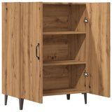 Dressoir 70x34x90 cm bewerkt hout artisanaal eikenkleur - AllerleiShop