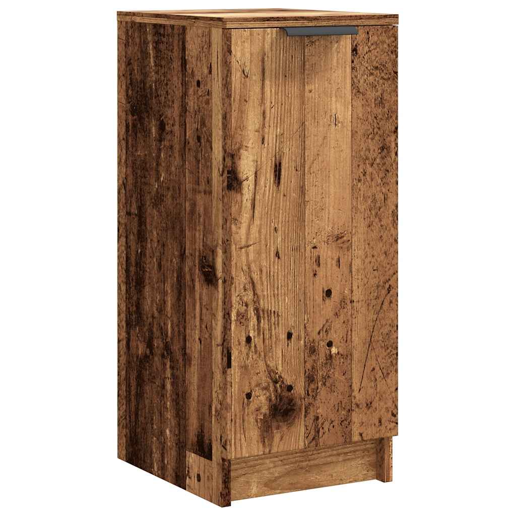 Schoenenkast 30x35x70 cm bewerkt hout oud houtkleurig - AllerleiShop