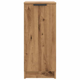 Schoenenkast 30x35x70 cm bewerkt hout artisanaal eikenkleur - AllerleiShop