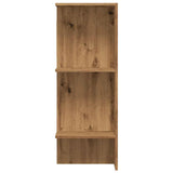 Halmeubel 97,5x37x99 cm bewerkt hout artisanaal eikenkleurig - AllerleiShop