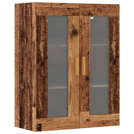 Hangkast 69,5x34x90 cm oud houtkleurig - AllerleiShop