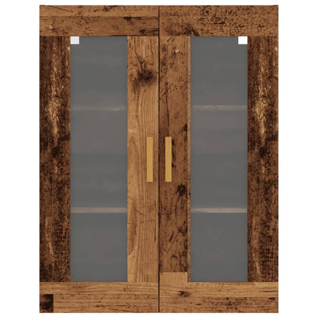 Hangkast 69,5x34x90 cm oud houtkleurig - AllerleiShop