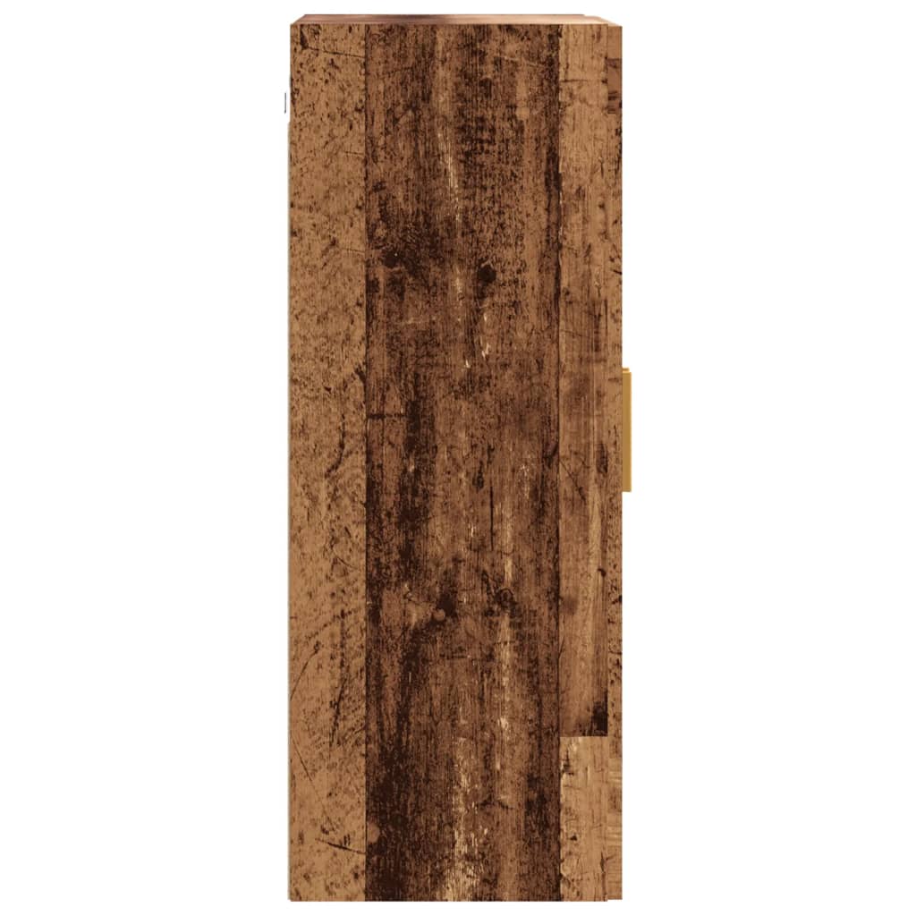 Hangkast 69,5x34x90 cm oud houtkleurig - AllerleiShop