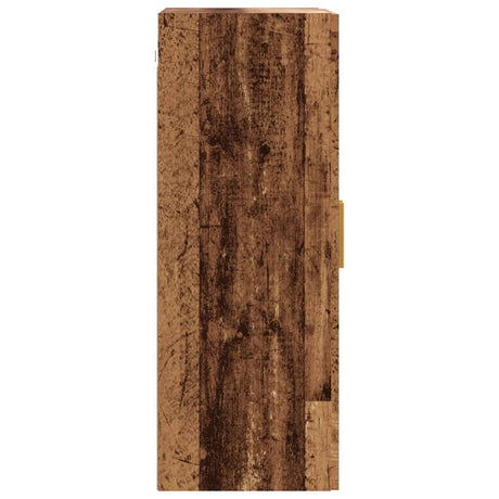 Hangkast 69,5x34x90 cm oud houtkleurig - AllerleiShop