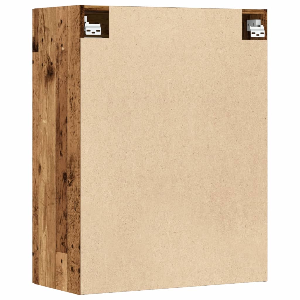 Hangkast 69,5x34x90 cm oud houtkleurig - AllerleiShop