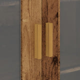 Hangkast 69,5x34x90 cm oud houtkleurig - AllerleiShop