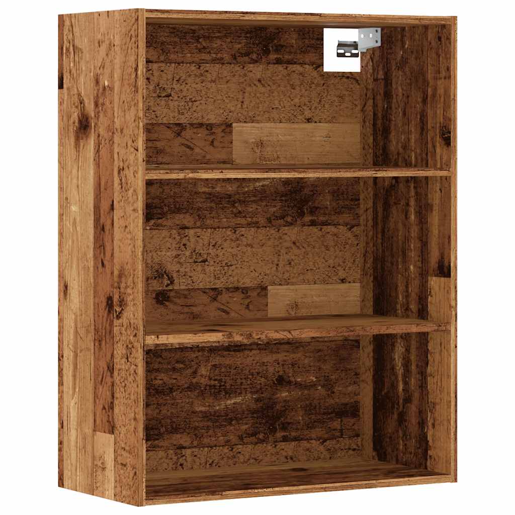 Hangkast 69,5x32,5x90 cm oud houtkleurig - AllerleiShop