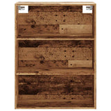 Hangkast 69,5x32,5x90 cm oud houtkleurig - AllerleiShop