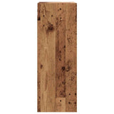 Hangkast 69,5x32,5x90 cm oud houtkleurig - AllerleiShop