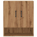 Wandkast 60x31x70 cm bewerkt hout artisanaal eikenkleur - AllerleiShop