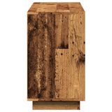 Dressoir 102x35x60 cm bewerkt hout oud houtkleurig - AllerleiShop