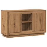 Dressoir 102x35x60 cm bewerkt hout artisanaal eikenkleurig - AllerleiShop