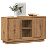 Dressoir 102x35x60 cm bewerkt hout artisanaal eikenkleurig - AllerleiShop