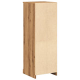 Hoge kast 36x35,5x103,5 cm bewerkt hout artisanaal eikenkleurig - AllerleiShop