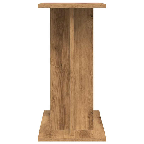 Aquariumstandaard 60x30x60cm bewerkt hout artisanaal eikenkleur - AllerleiShop