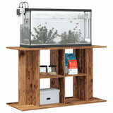 Aquariumstandaard 100x40x60 cm bewerkt hout oud houtkleurig - AllerleiShop