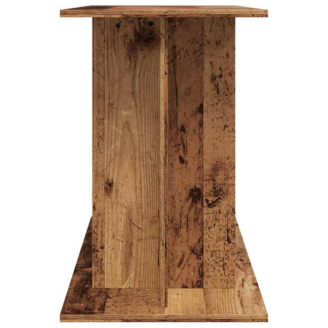 Aquariumstandaard 100x40x60 cm bewerkt hout oud houtkleurig - AllerleiShop