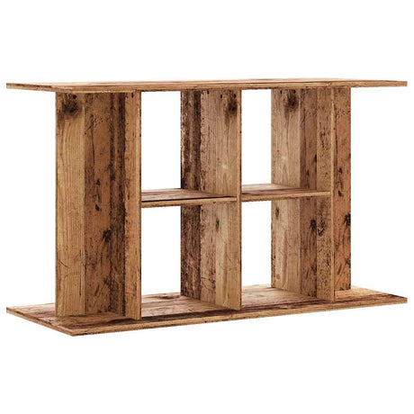 Aquariumstandaard 100x40x60 cm bewerkt hout oud houtkleurig - AllerleiShop