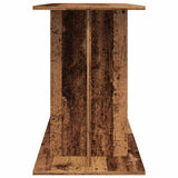 Aquariumstandaard 120x40x60 cm bewerkt hout oud houtkleurig - AllerleiShop