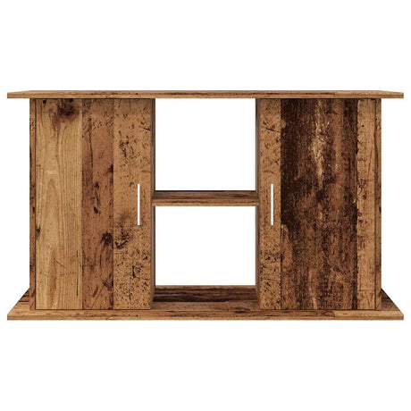 Aquariumstandaard 101x41x58 cm bewerkt hout oud houtkleurig - AllerleiShop