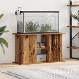 Aquariumstandaard 101x41x58 cm bewerkt hout oud houtkleurig - AllerleiShop