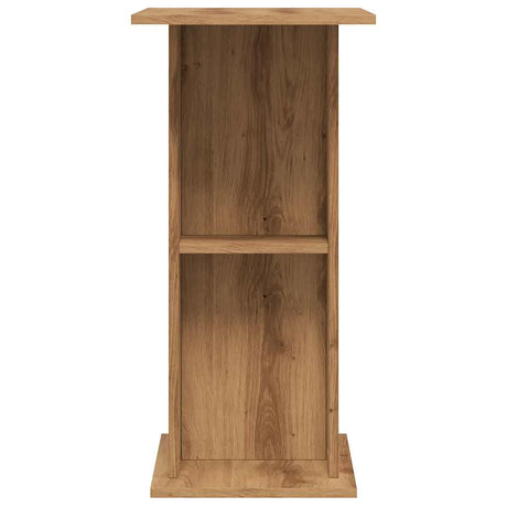 Aquariumstandaard 36x60,5x72,5 cm bewerkt hout artisanaal eiken - AllerleiShop