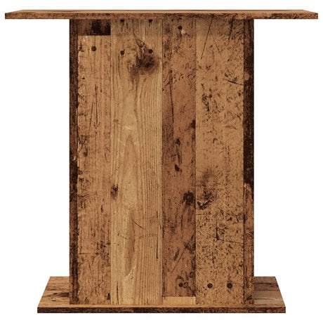 Aquariumstandaard 36x75x72,5 cm bewerkt hout oud houtkleurig - AllerleiShop