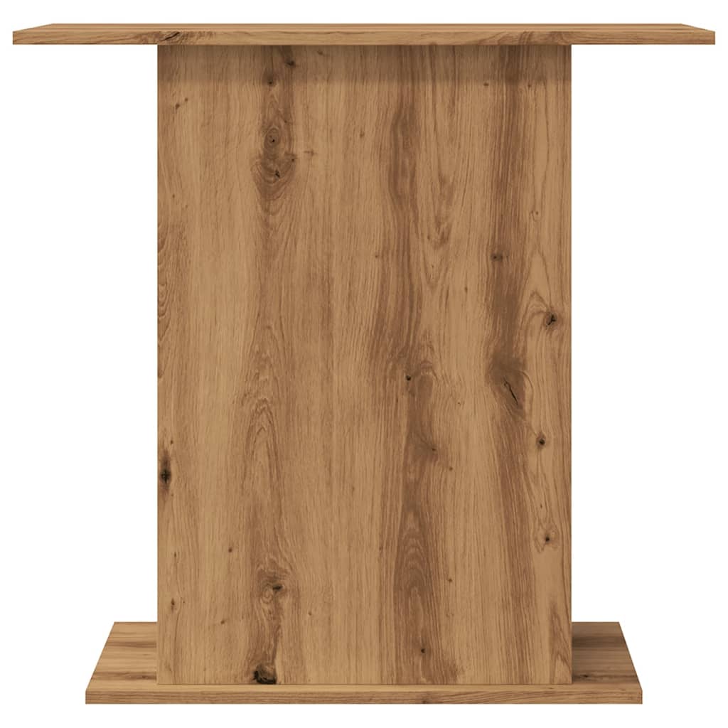 Aquariumstandaard 36x75x72,5 cm bewerkt hout artisanaal eiken - AllerleiShop