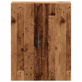 Wandkast 69,5x34x90 cm oud houtkleurig - AllerleiShop