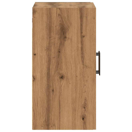 Wandkast 60x31x60 cm bewerkt hout artisanaal eikenkleurig - AllerleiShop