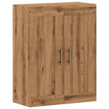 Wandkast 69,5x34x90 cm bewerkt hout artisanaal eikenkleur - AllerleiShop