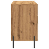 Dressoir 100x36x60 cm bewerkt hout artisanaal eikenkleurig - AllerleiShop