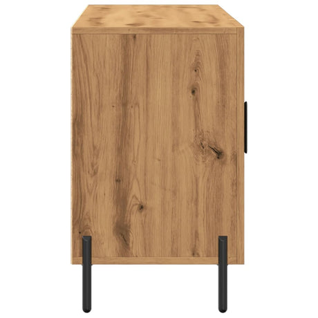 Dressoir 100x36x60 cm bewerkt hout artisanaal eikenkleurig - AllerleiShop