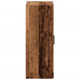 Wandkast 69,5x34x90 cm oud houtkleurig - AllerleiShop