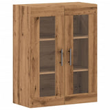 Dressoir 69,5x34x90 cm bewerkt hout artisanaal eikenkleur - AllerleiShop