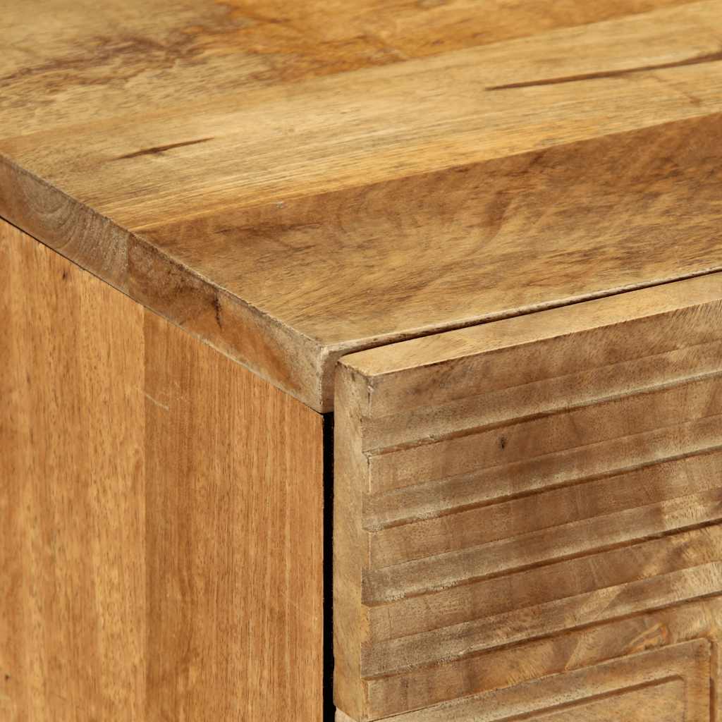 Dressoir 40x33x75 cm massief mangohout bruin