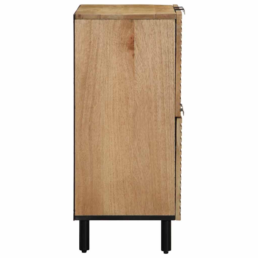 Dressoir 60x33x75 cm massief mangohout bruin