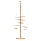 Kerstdecoratie kerstboom 210 cm massief grenenhout - AllerleiShop