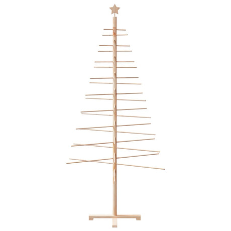 Kerstdecoratie kerstboom 210 cm massief grenenhout - AllerleiShop