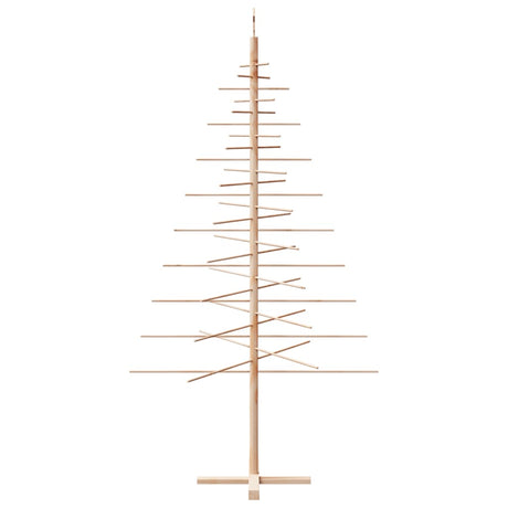 Kerstdecoratie kerstboom 210 cm massief grenenhout - AllerleiShop