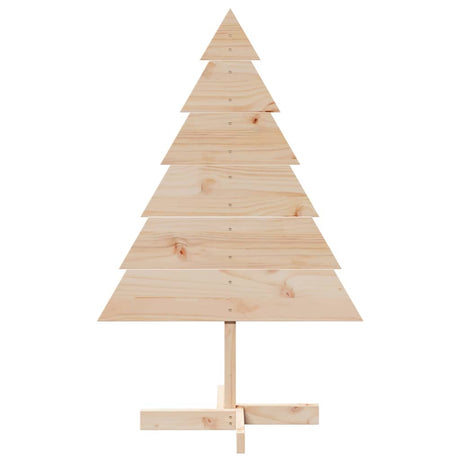 Kerstdecoratie kerstboom 110 cm massief hout - AllerleiShop