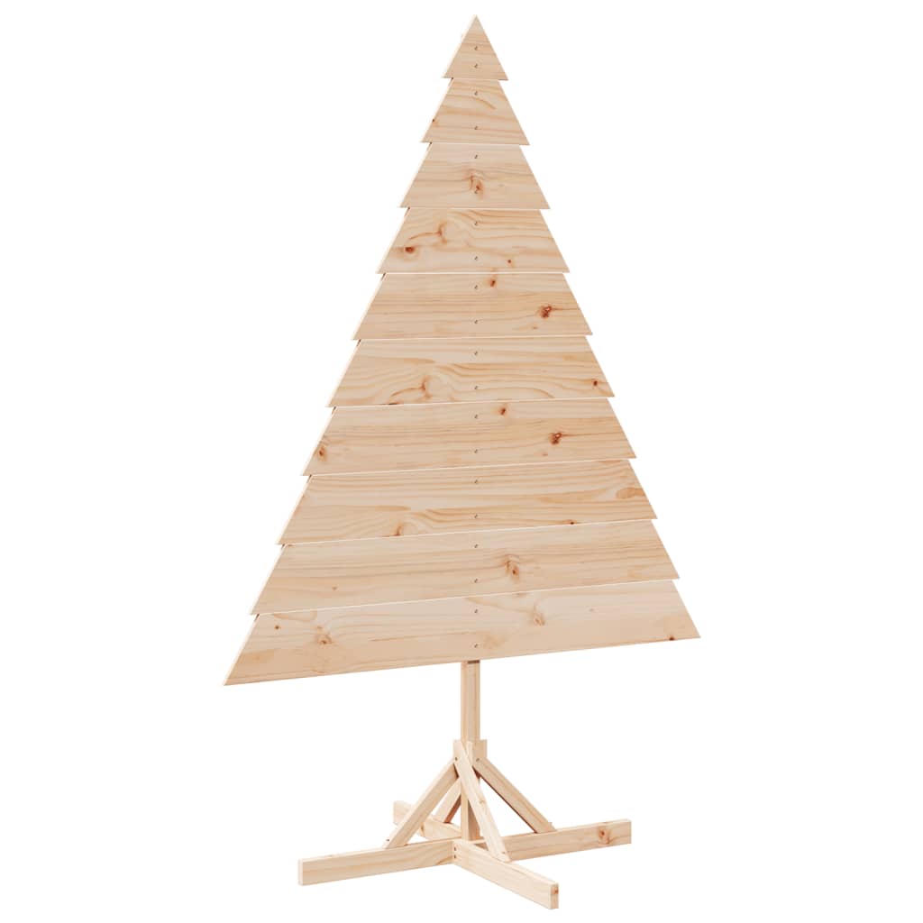 Kerstdecoratie kerstboom 180 cm massief hout - AllerleiShop